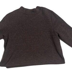 Old Navy Charcoal Knit Top